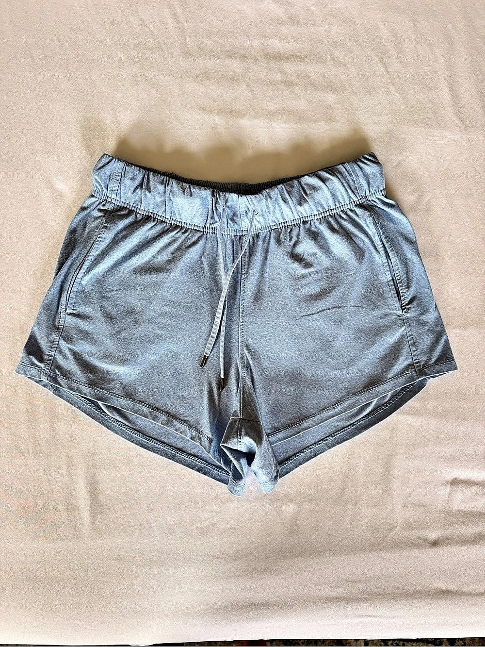 Blue Relaxed Shorts